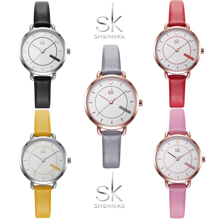 SHENGKE OFFICIAL Đồng hồ nữ Shengke Korea K8032 chính hãng thumbnail