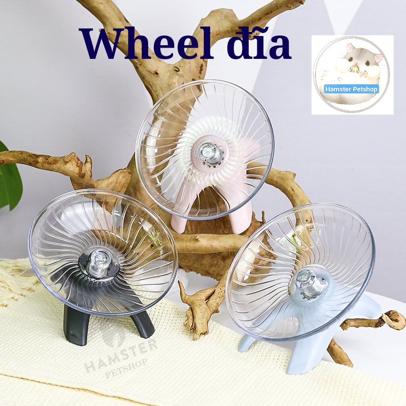 Wheel đĩa carno cho Hamster - Bền ,Đẹp ,  giảm stress |Hamster Petshop1