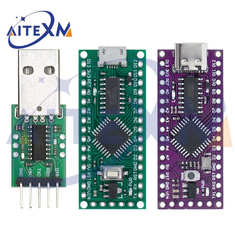 LGT8F328P-LQFP32 MiniEVB TYPE-C MICRO USB Thay Thế Nano V3.0 LGT8F328P HT42B534-1 SOP16