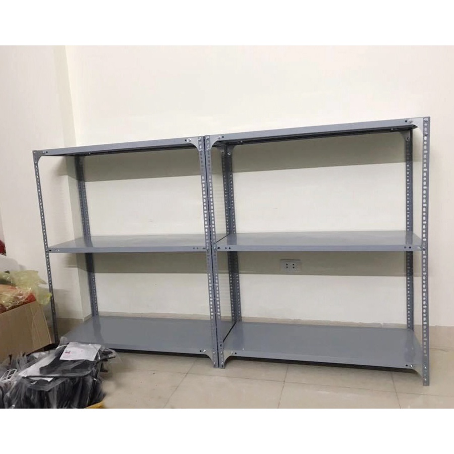 Kệ Sắt V Lỗ Đa Năng Dài 0,8 m x Rộng 0,4 m x Cao 1m-1,2m-1,5m-2m – 3,4,5,6 Tầng
