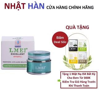 Kem LMEI Excellent Xanh dưỡng trắng da spf50 chống lão hoá da