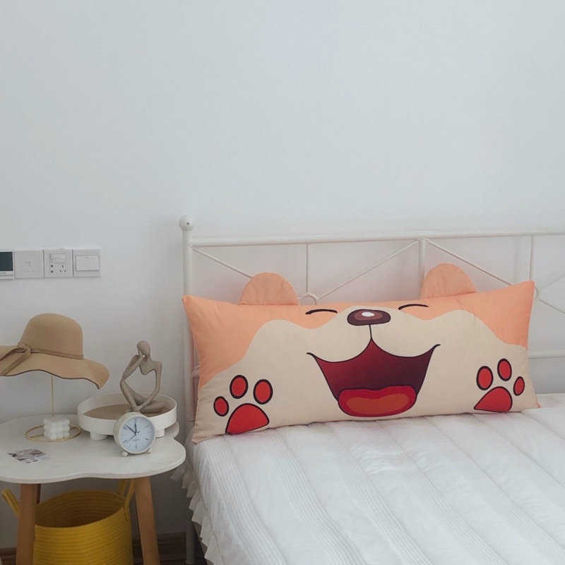 Shinbedding_ Tựa Giường Đáng Yêu Chất Nỉ Nhung Mềm Êm