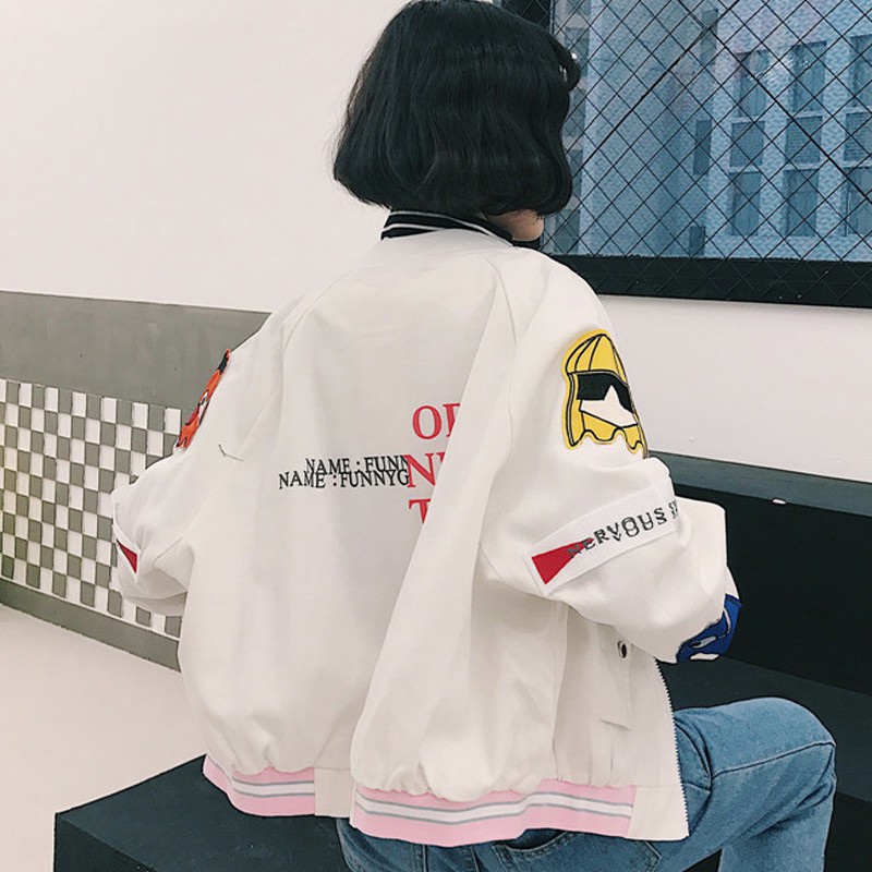 [ order ] áo khoác bomber dù 1 lớp ulzzang | BigBuy360 - bigbuy360.vn