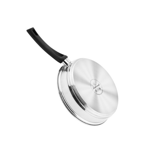 Chảo Chống Dính Bếp Từ 3 Đáy,Chảo Inox Sâu Lòng MaxB EL-3766 Size 20cm Sử Dụng Cho Mọi Loại Bếp