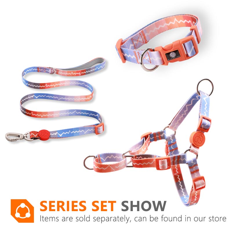 HamshMoc Vòng cổ 1 bằng nylon in hoa có thể điều chỉnh dành cho thú cưng