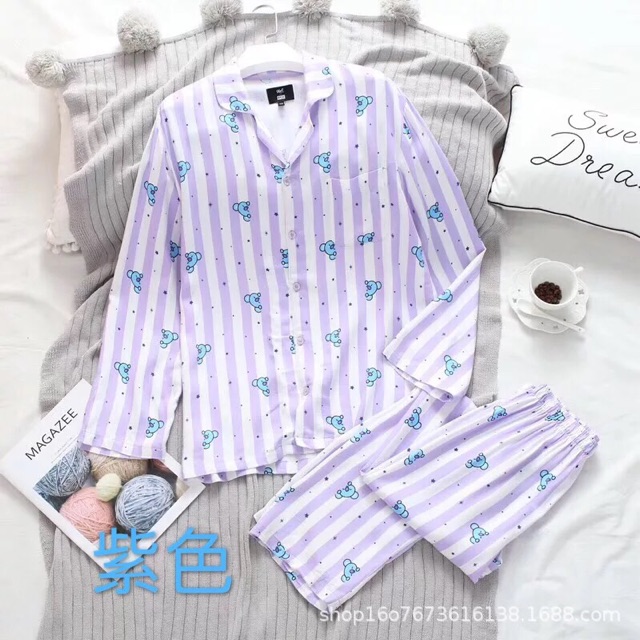 Bộ ngủ Pijama BT21 BTS