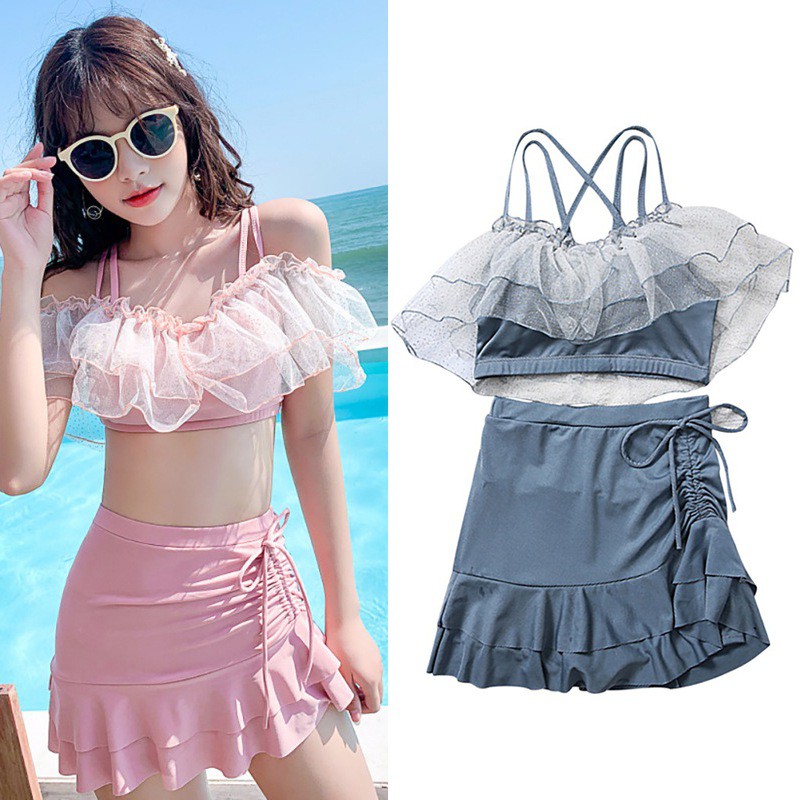 Bộ đồ bơi 2 mảnh mỏng dễ thương cho nữ | BigBuy360 - bigbuy360.vn