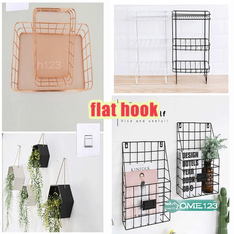 Móc treo đồ dán tường trong suốt tiện dụng