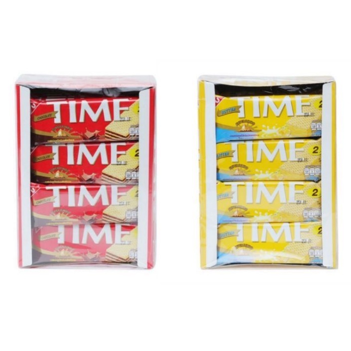 Bánh Kem Xốp Time Super Jumbo Vị Phô Mai / Socola 400gr