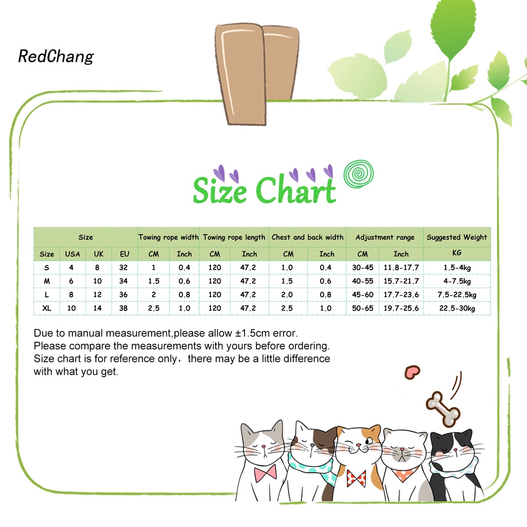 Bộ dây dắt thú cưng đi dạo chống mòn đa năng tiện dụng