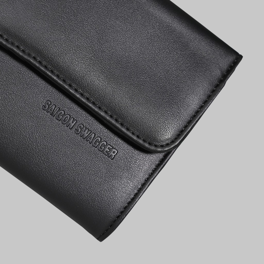 Ví Nam, Nữ Nắp Dài Da SAIGON SWAGGER® SGS Anthem Leather Long Flap Wallet