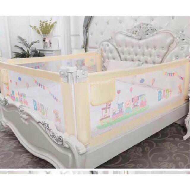 Thanh chắn giường cao cấp dạng trượt mẫu 2019 (hàng có sẵn, loại 1, có bảo hành)