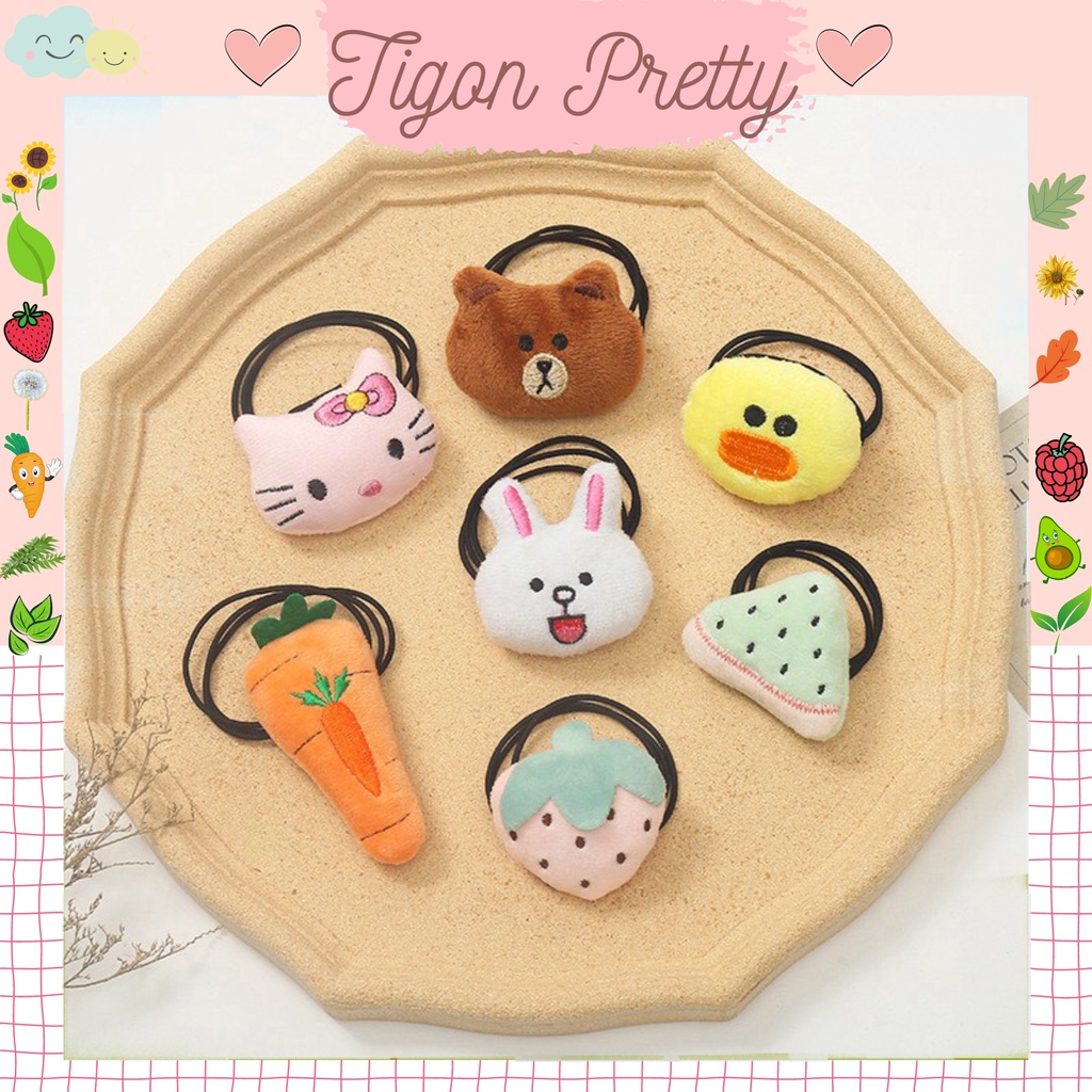 Kẹp Tóc Nhồi Bông Siêu To