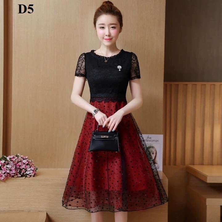 ĐẦM DỰ TIỆC SANG TRỌNG D5 | BigBuy360 - bigbuy360.vn