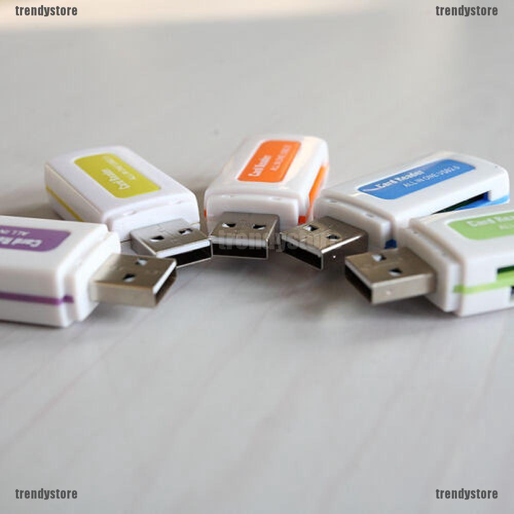 Đầu Đọc Thẻ Nhớ Đa Năng 4 Trong 1 Cho Sd / Tf / T-Flash / M2