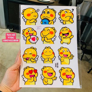 (GIÁ SỐC) Tem In Nổi