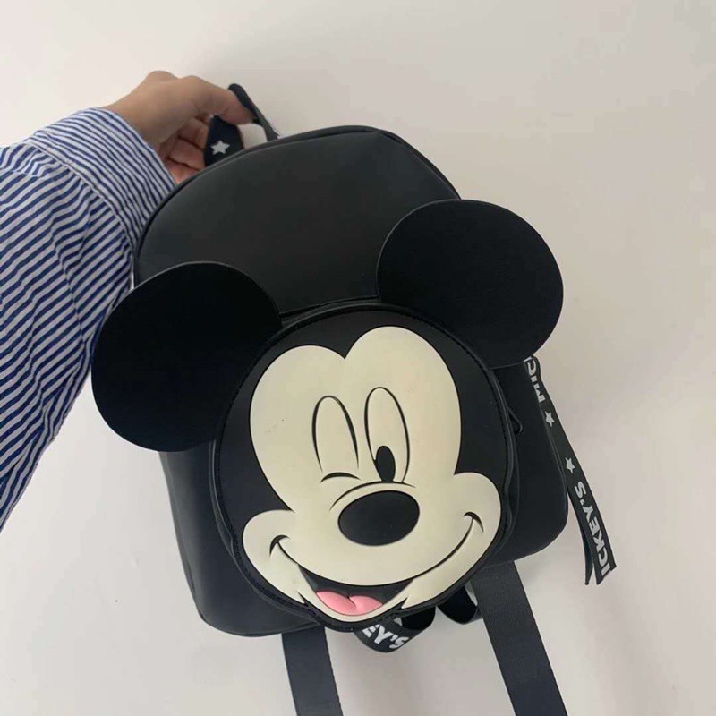 Balo mickey cho bé trai - gái mầm non hoạt hình , ba lô trẻ em mẫu giáo BL01