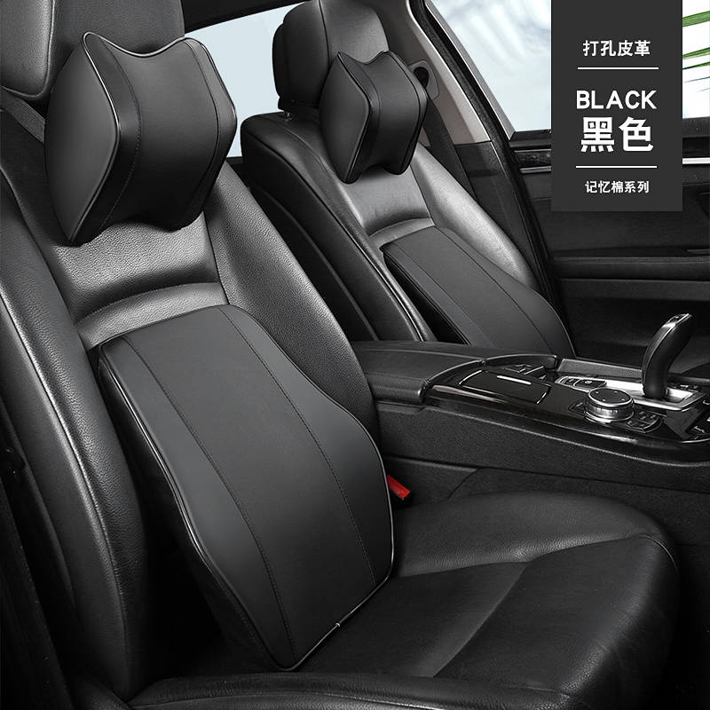 Gối tựa đầu và tựa lưng bằng xốp thiết kế thời trang cho nội thất xe ô tô (có bán lẻ)