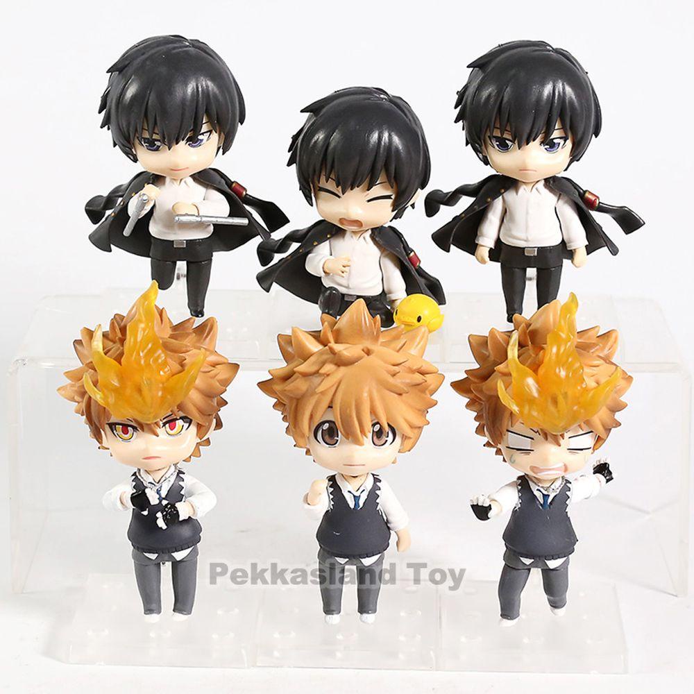 Mô Hình Nhân Vật Katekyo Hoạt Hình Hibari Kyoya Reborn Sawada Bằng PVC Dễ Thương