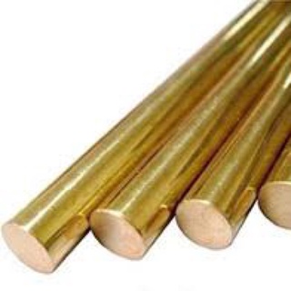 Thanh đồng tròn đặc phi 14mm dài 1m