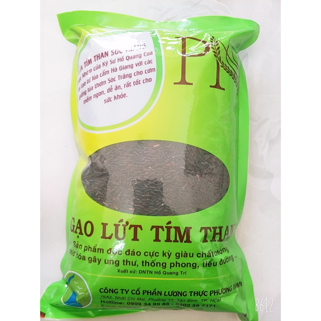 Gạo lứt tím than ( đặc sản Sóc Trăng) (2kg)