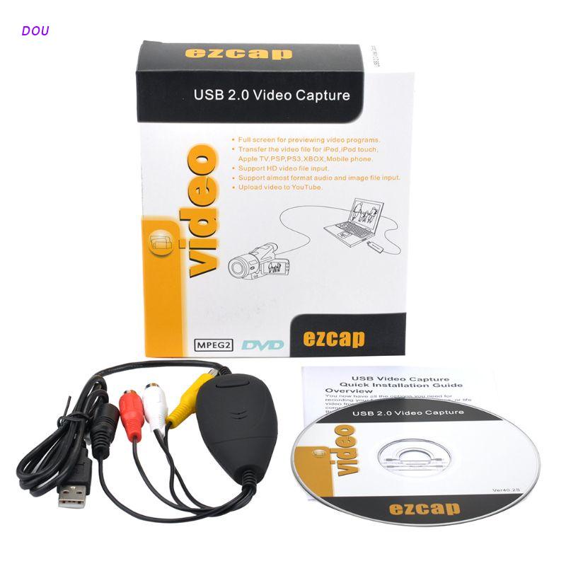 Đầu Chuyển Đổi Ezcap172 Usb Video Grabber Vhs Dvd Cho Hệ Thống Windows 10