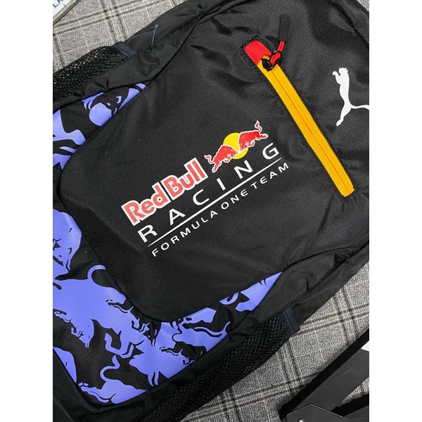 Ba Lô Thể Thao Redbull Racing Team Màu Đen Dây Khoá Vàng - Balo Nam Nữ Đi Học Đựng Laptop Làm Việc Và Du Lịch - MR BEAN