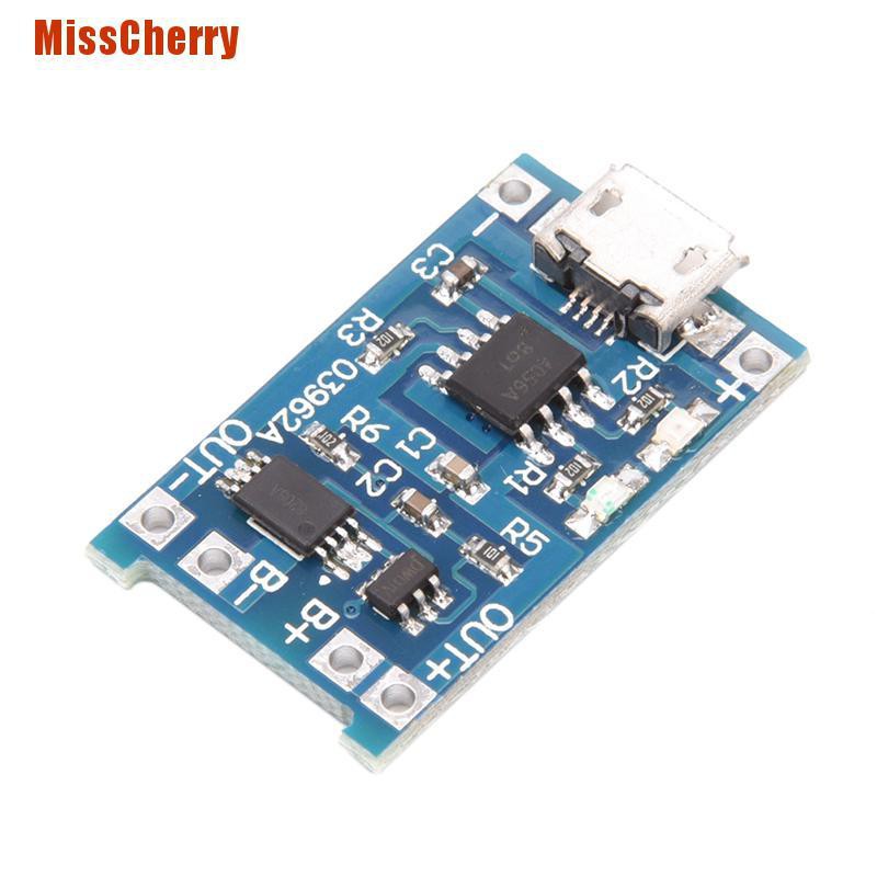 Pin 2 Lithium Tp4056 5v 1a Usb 18650 Chuyên Dụng