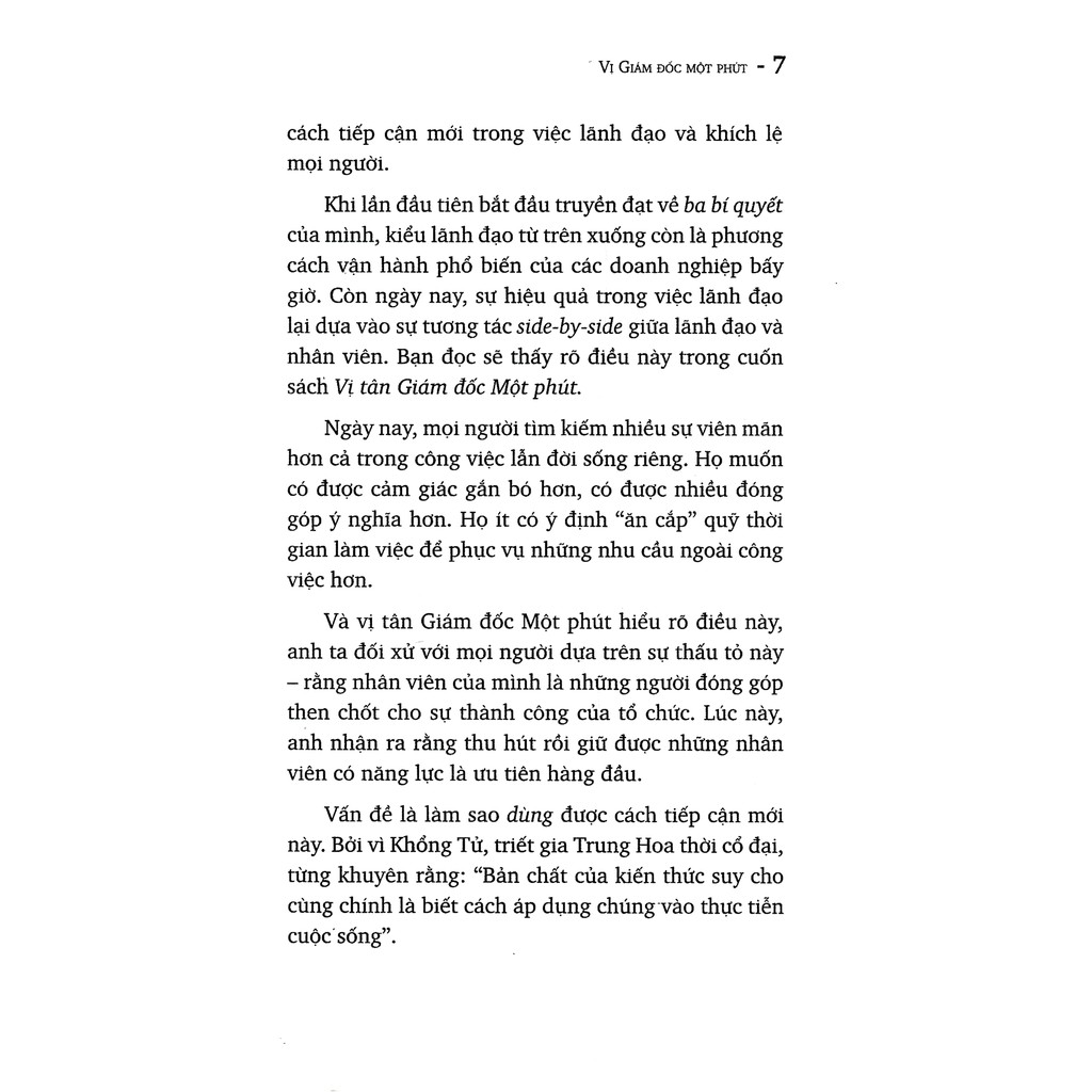 Sách - Vị Giám Đốc Một Phút: Phương Pháp Quản Lý Hiệu Quả Nhất Thế Giới | BigBuy360 - bigbuy360.vn
