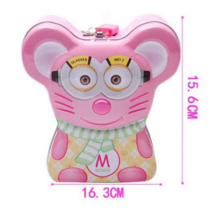 Két sắt mini cho bé hình chuột siêu cute (1228KHC)