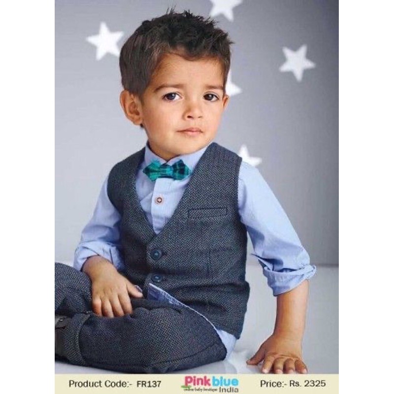 SET VEST KÈM GILE CHO BÉ