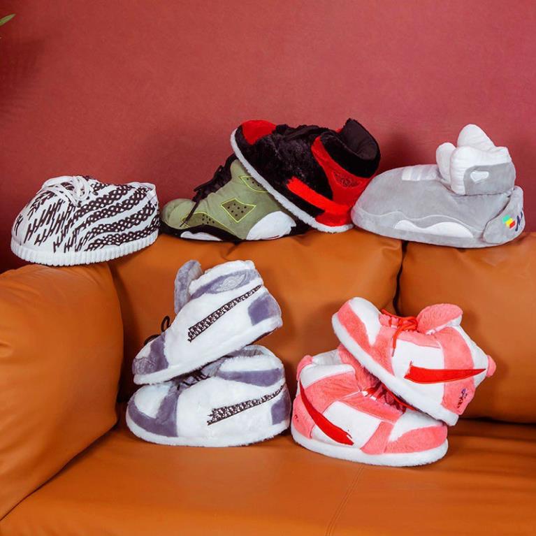 Giày Bông Sneaker đi trong nhà đế cao su đi ra đường được vyvyshop