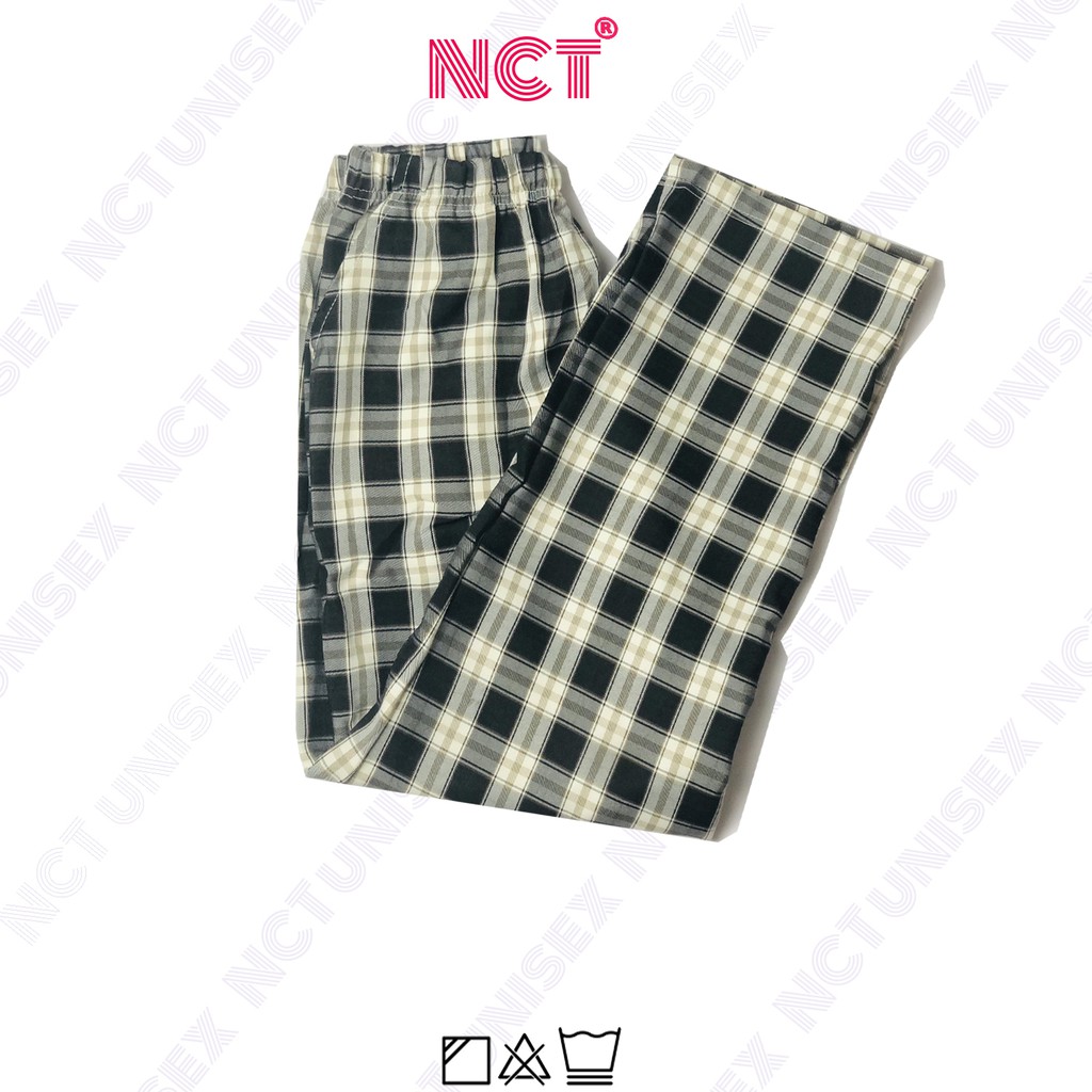 QUẦN CARO 7 MÀU - Quần Dài Caro - Quần Ống Rộng - Quần Dài Mặc Dáng Đẹp - NCT Unisex