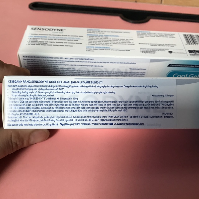 KEM ĐÁNH RĂNG SENSODYNE COOL GEL THÁI LAN