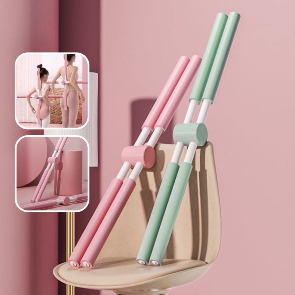 Gậy Tập Yoga ,Gậy Tập Lưng, Vai, Chống Gù, Uốn Thẳng Lưng