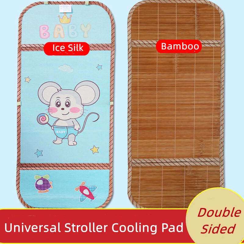 Đệm Lót Xe Đẩy Em Bé Hai Mặt Thoáng Khí Thoải Mái