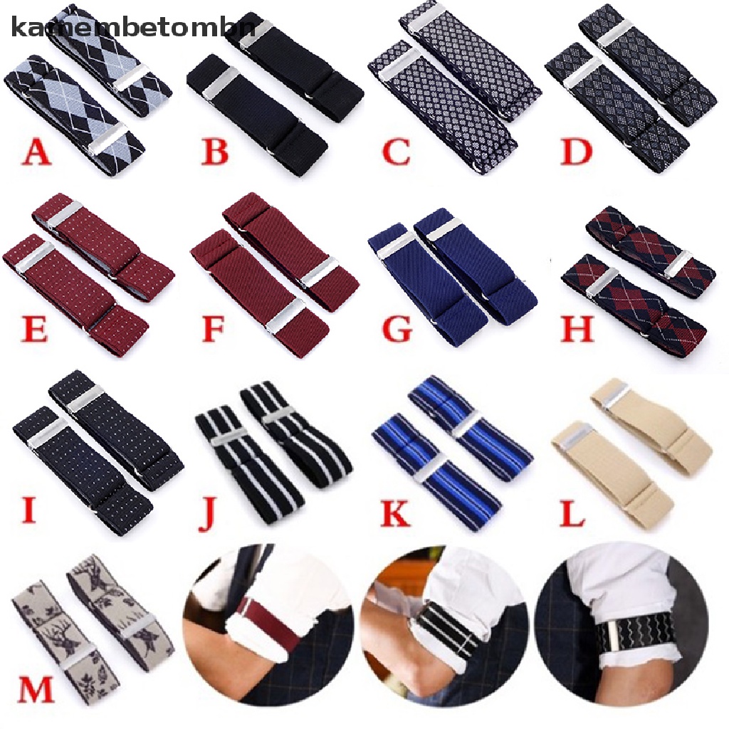Cặp dây giữ tay áo cố định chống tuột thích hợp cho nam