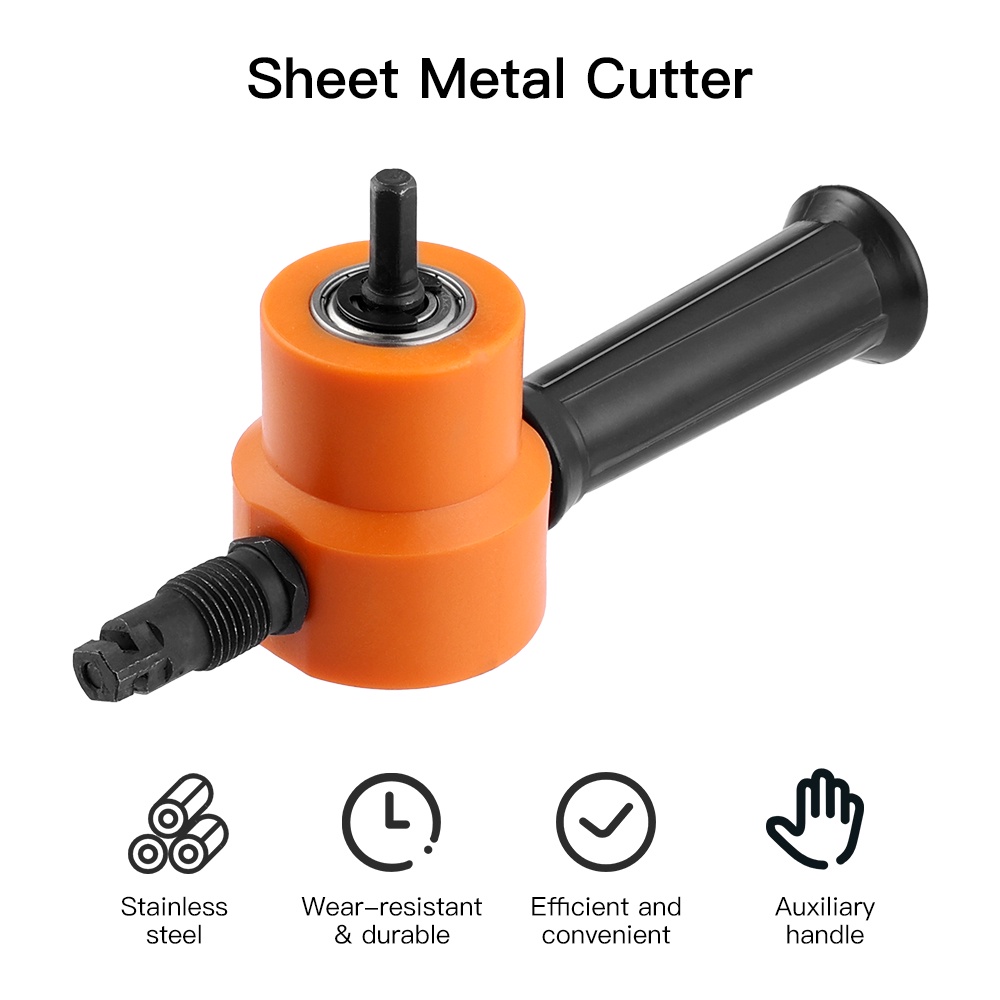 Đầu cắt tôn gắn máy khoan EKEZ có thể cắt đường cong thích hợp cho tấm kim loại/ nhôm/ gỗ