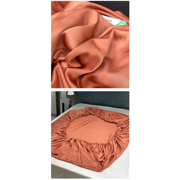  Chăn ga gối Tencel trơn LAMIDO size ga nệm 1m4, 1m6, 1m8, 2m | BigBuy360 - bigbuy360.vn