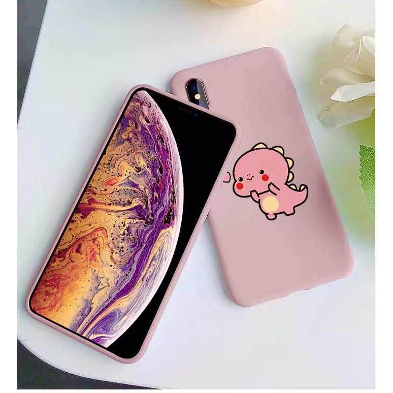 Ốp lưng iPhone 7 plus /8plus/11/11 pro/11 promax/12/12 pro max/X/Xs/Xr/Xs max/7/8/6 plus/6s plus/6/6s dẻo màu Rồng chibi