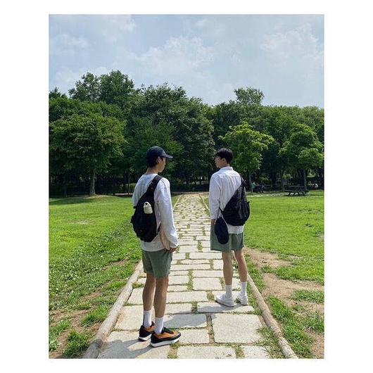 Túi đeo chéo vai nylon đa năng phong cách Nhật thể thao cho nam sinh