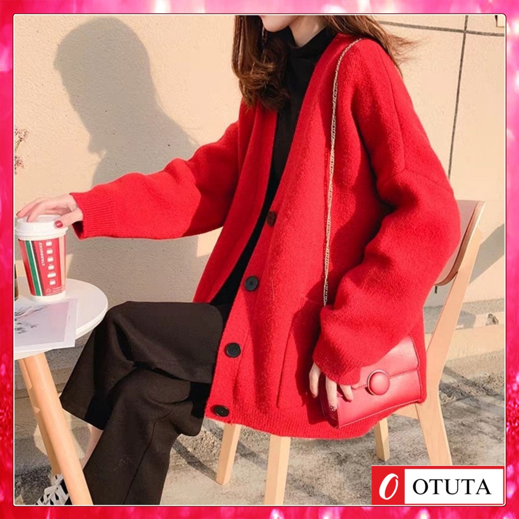 Áo len cadigan cài cúc siêu xinh | BigBuy360 - bigbuy360.vn