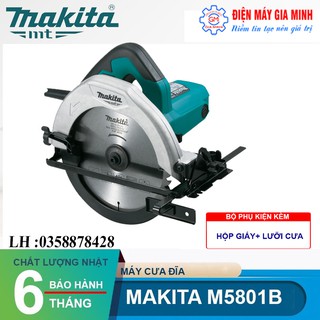 Máy cưa gỗ Makita M5801B 1.050W (185mm)