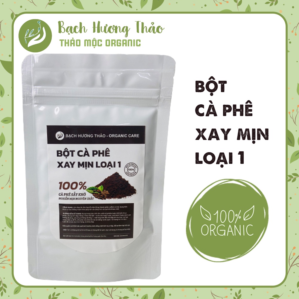 BÃ CÀ PHÊ  LOẠI 1| coffee powder nguyên chất , làm đẹp mờ thâm nám | Bạch Hương vân Thảo