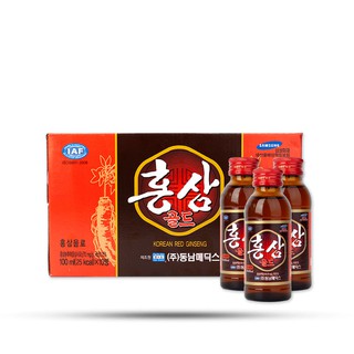 Nước Hồng Sâm Hàn Quốc Hộp 10 Chai (100ml/Chai)