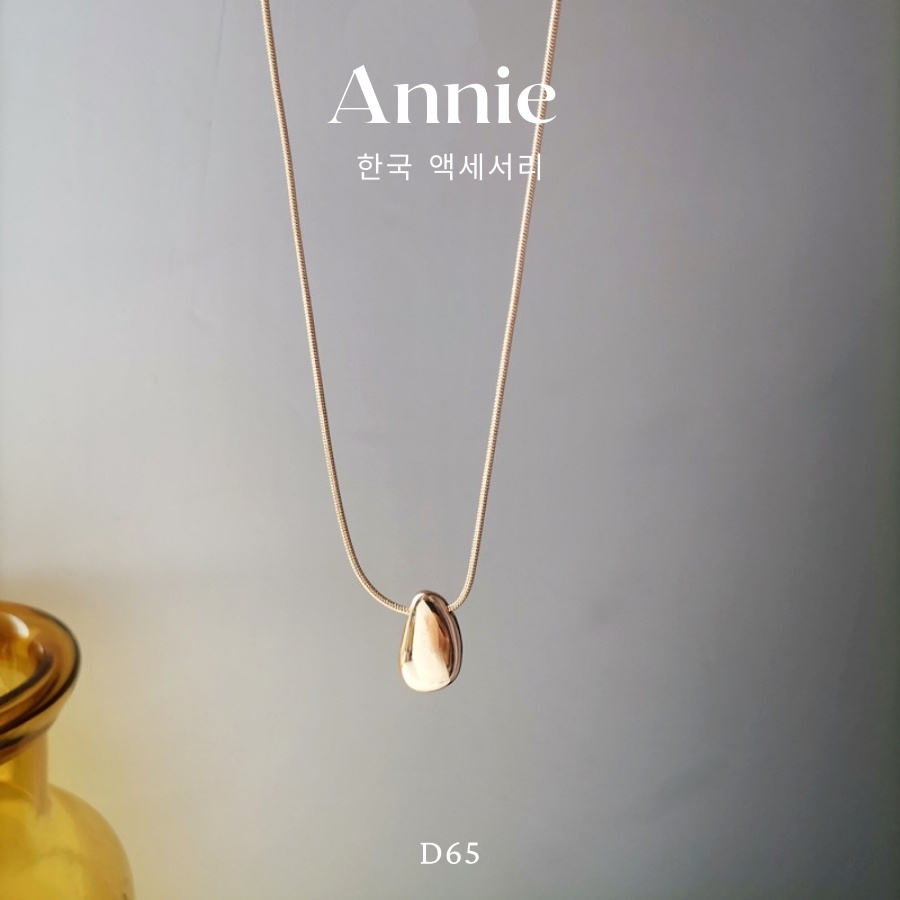 Dây chuyền vòng cổ hạt vàng sợi mảnh phong cách hàn quốc nữ tính ANNIE - D65