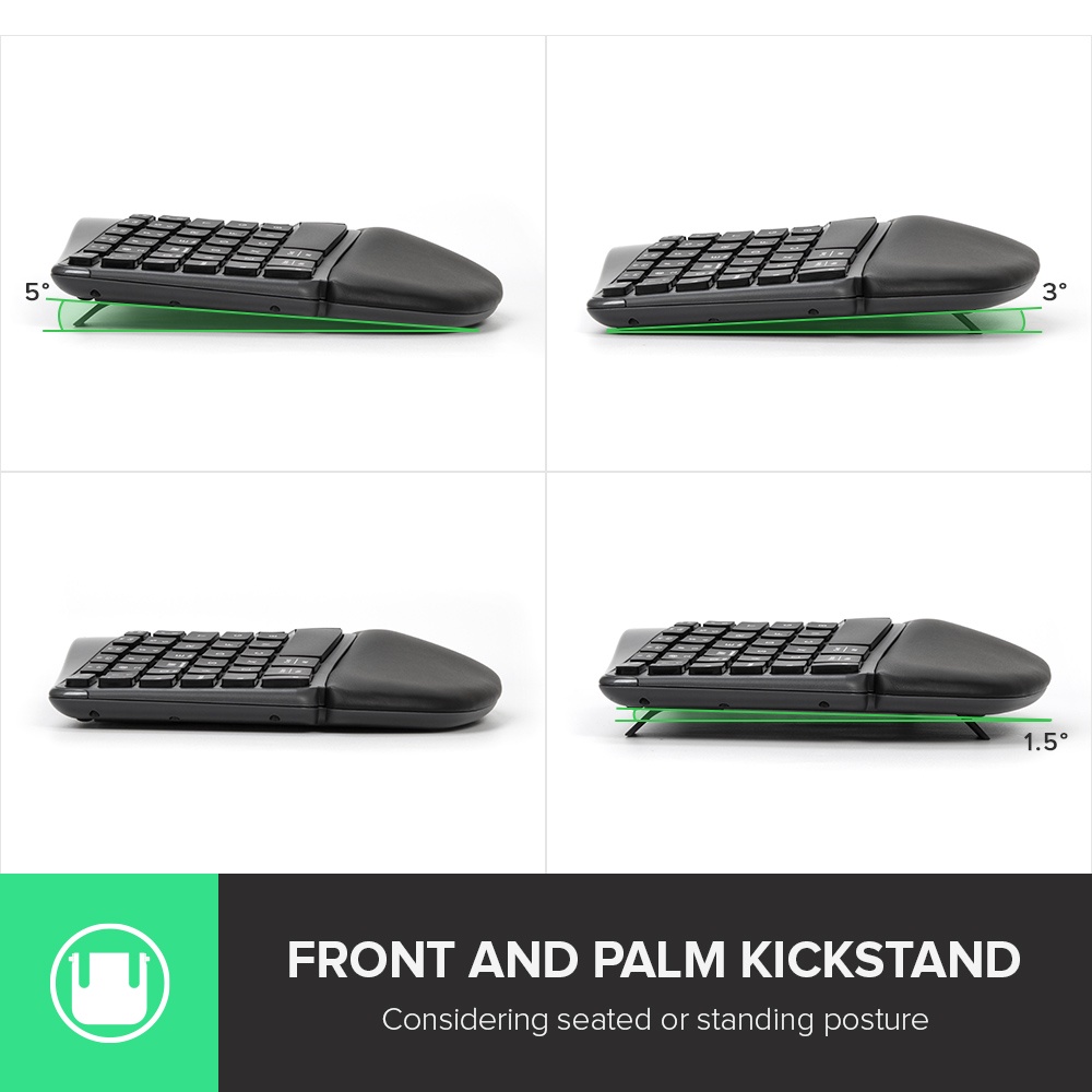 Bàn phím không dây Bluetooth DELUX GM901D GM901 USB 2.4G thích hợp cho Windows Mac