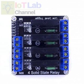 Module 4 relay rắn SSR 24VDC