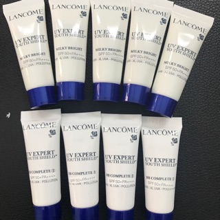 Kem chống nắng Lancome mini và kem nền chống nắng 10ml