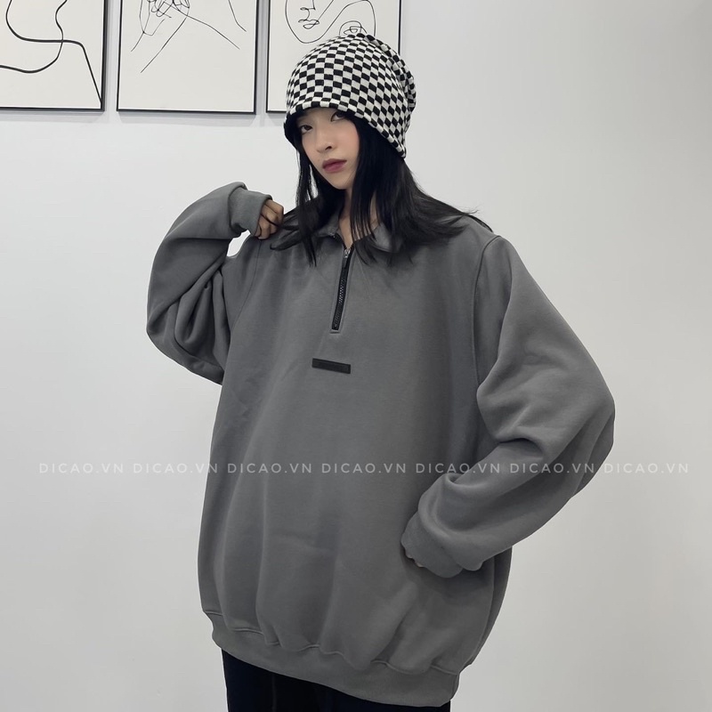 SWEATER HALF ZIP ES